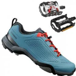 MTB a turistické boty na kolo