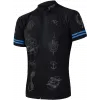 Dres Sensor Cyklo Tattoo - pánský, krátký, celozip, černá - 1