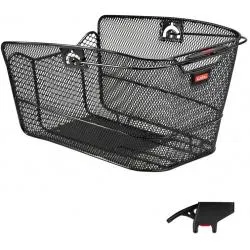 Koš KLICKfix CityMax - na nosič, černý, Korbklip