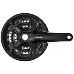 Kliky Shimano Altus FC-MT210 - 44-32-22z, 170 mm, kryt, bez misek BB, černá (9)