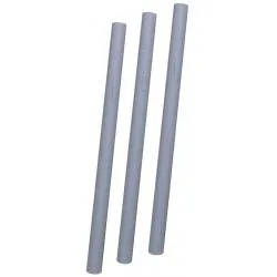 Klipy na špice Force - 7 cm, stříbrné 10 ks 46334