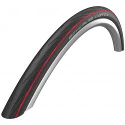 Plášť Schwalbe Lugano II 700x25c (25-622) HS471 - drát, černo-červená