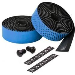 Omotávka Ciclovation Advanced Leather Touch Fusion 3 mm - 1 pár, černo-modrá