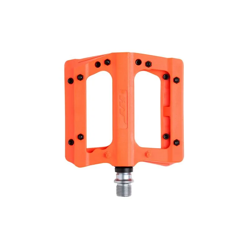 Pedály HT PA12A - platformy, oranžová