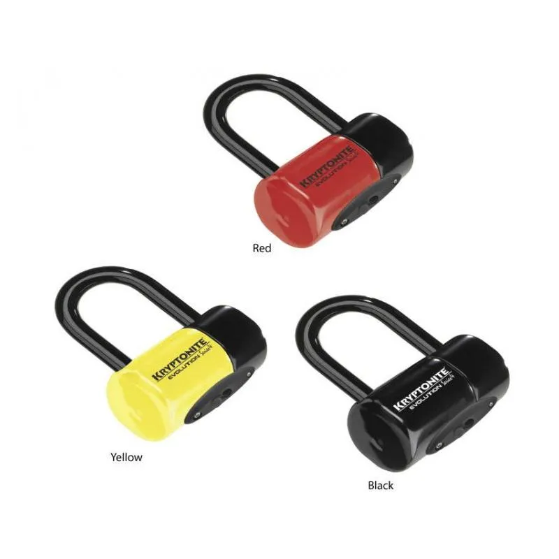 Zámek Kryptonite Evolution Disc Lock 48x54mm - žlutý