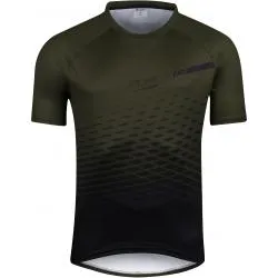 Dres Force Angle MTB - pánské, krátký, zelená army