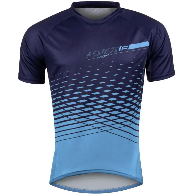 Dres Force Angle MTB - pánské, krátký, modrá