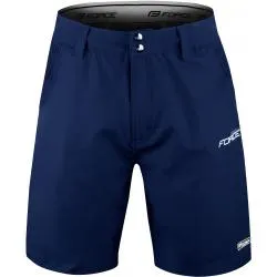 Kraťasy Force Blade MTB - pánské, volné, s vložkou, tmavě modrá