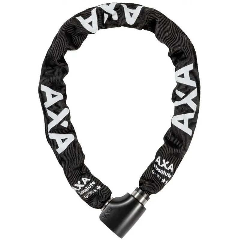 Zámek AXA Absolute 90/9 - řetězový, na klíč, černá