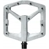 Pedály Crankbrothers Stamp 2 Small - pro 37-43 EU, syrově stříbrná - 1