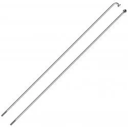 Paprsek Sapim Leader 2 mm - délka 294 mm, hlavička J, stříbrná