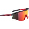 Brýle Force Sonic - červená zrcadlová skla, černo-červená - 2