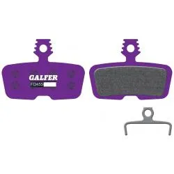 Destičky Galfer FD455 - 1 pár, brzdové na kolo, směs G1652, pro Avid, Sram