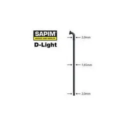 Paprsek Sapim D-light - délka 272 mm, hlavička J, černá