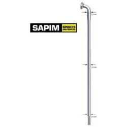 Paprsek Sapim Strong - délka 260 mm, hlavička J, stříbrná