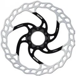 Kotouč Galfer DB003WCL Fixed Wave - 180 mm, brzdový, CenterLock, stříbrno-černá