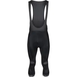 3/4 kalhoty Force Story - pánské, elastické, lacl, s vložkou, černá