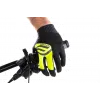 Rukavice Force MTB Power - dlouhé, černo-žlutá fluo - 2