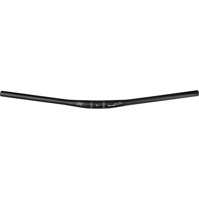 Řídítka Force Basic H6.2 prohlé AL 12 mm - 740/31,8 mm, černá mat