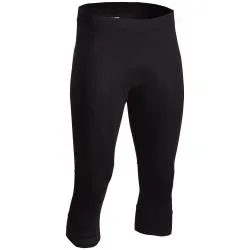 3/4 kalhoty Silvini Alvo MP2014 - pánské, elastické, pas, s vložkou, černá