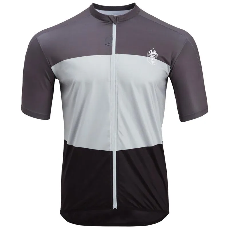 Dres Silvini Turano Pro MD1645 - pánské, krátký, oblačně šedá-černá