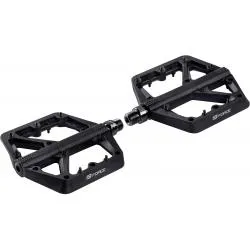 Pedály Force Blizz - nylonová platforma 112x109 mm, průmyslová ložiska, černá
