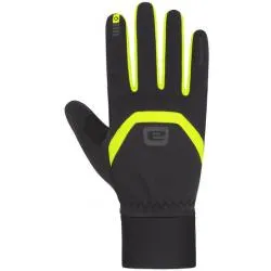 Rukavice Etape Peak 2.0 WS Plus - černá-žlutá fluo