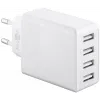 Nabíječka Goobay GOOUSB4XWHT - 4x USB, celkem 6000 mA, 30W - 1