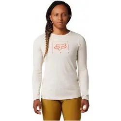 Dres Fox Ranger DriRelease Mid LS - dámské, dlouhý, bílá vinobraní