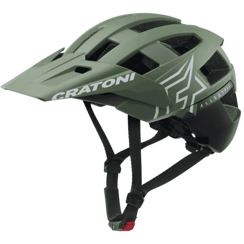 Přilba Cratoni AllSet Pro - khaki-černá mat