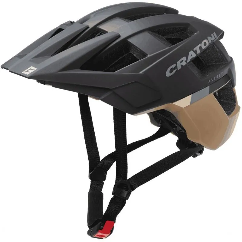 Přilba Cratoni AllSet - tmavá-písečná mat
