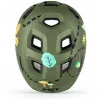 Přilba MET Hooray - dětské, zelená, motiv veverka v lese - 3