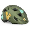 Přilba MET Hooray - dětské, zelená, motiv veverka v lese - 1