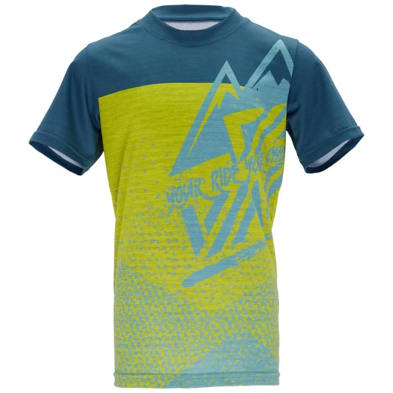 Dres Silvini Denni CD2283 - dětské, krátký, modrá-neon