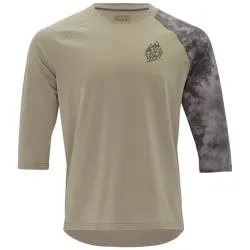 Dres Silvini Brunello MD2239 - pánské, 3/4 rukáv, krémová-hnědá