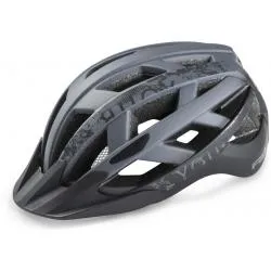 Přilba R2 Lumen - šedá-černá mat