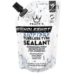 Tmel Peatys HoleShot Biofibre Tubeless Sealant - 120 ml, pro bezdušové pláště