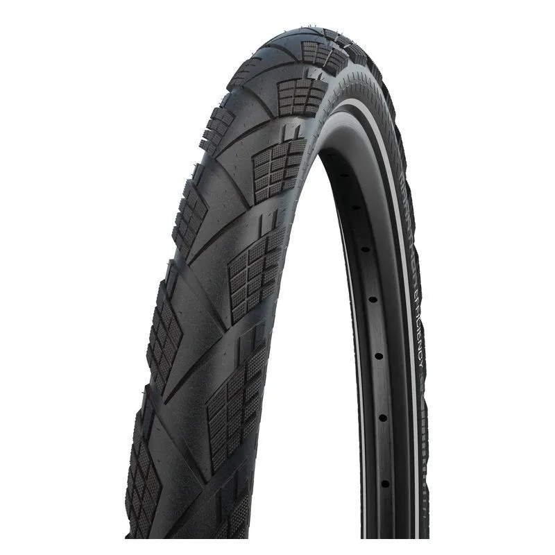 Plášť Schwalbe Marathon Efficiency 28x2,00 (50-622) HS617 Evo Super Race V-Guard - skládací, černá reflex