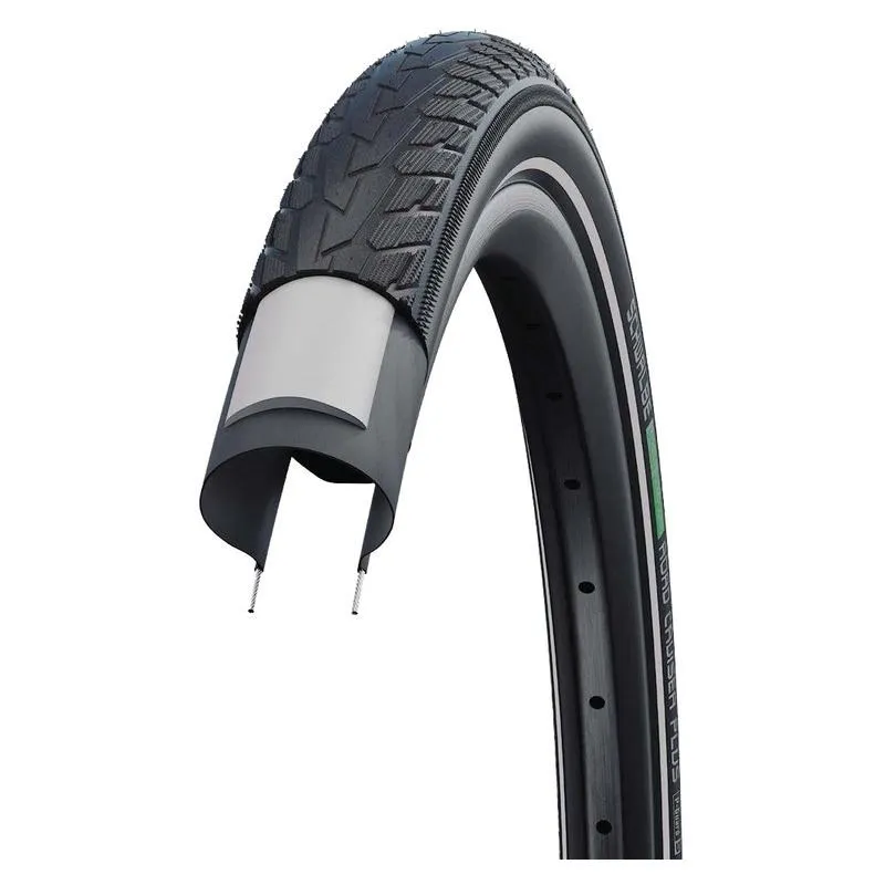 Plášť Schwalbe Road Cruiser Plus 28x1,75 (47-622) HS484 PunctureGuard - drát, černá reflex