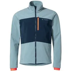 Bunda Vaude Virt Softshell II - pánské, šedo-modrá