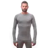 Triko Sensor Merino Bold - pánské, dlouhý, chladně šedá - 3