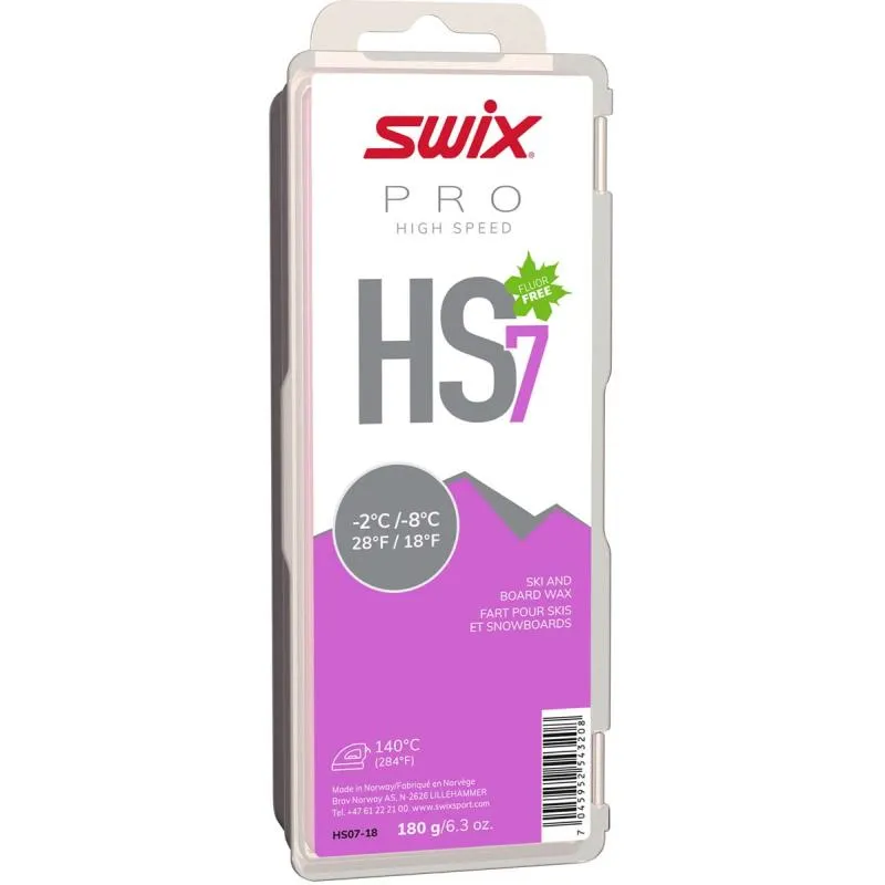 Vosk Swix HS7 - 180g, fialová