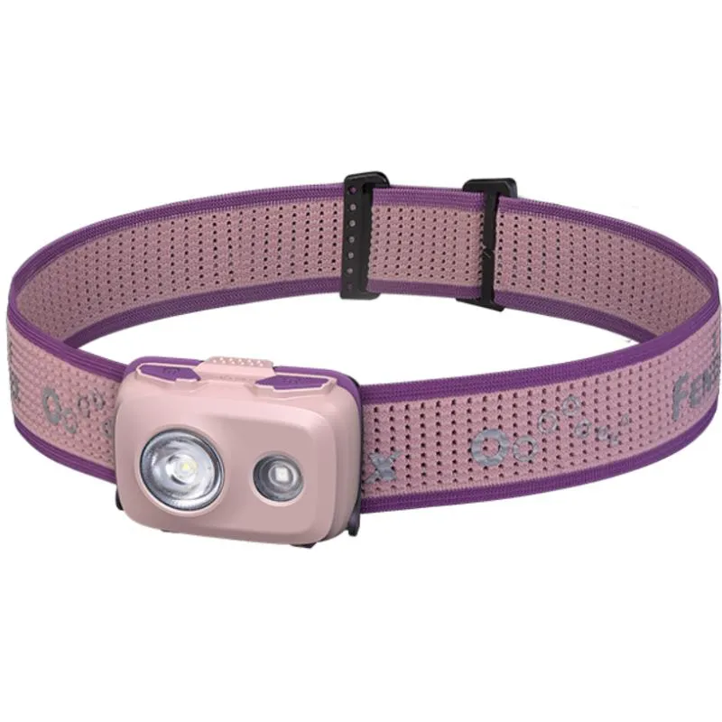 Čelovka Fenix HL16 - 450 lm, součástí AAA baterie, růžová