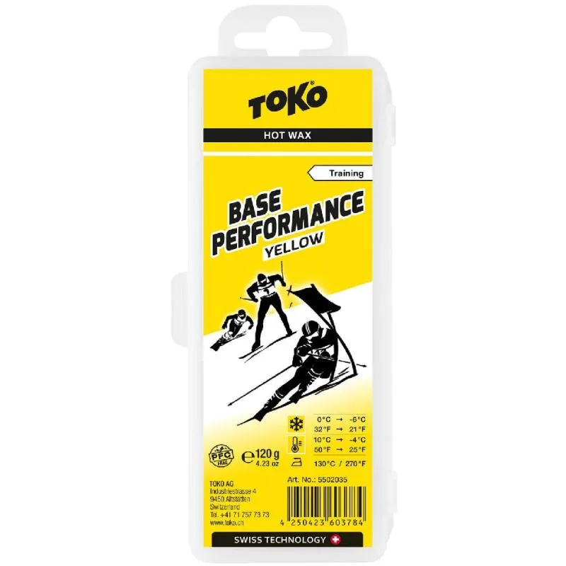 Vosk Toko Base Performance 120g Yellow
