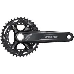 Kliky Shimano Deore FC-M4100 Boost - 36-26z, 170 mm, bez misek BB, černá (10)