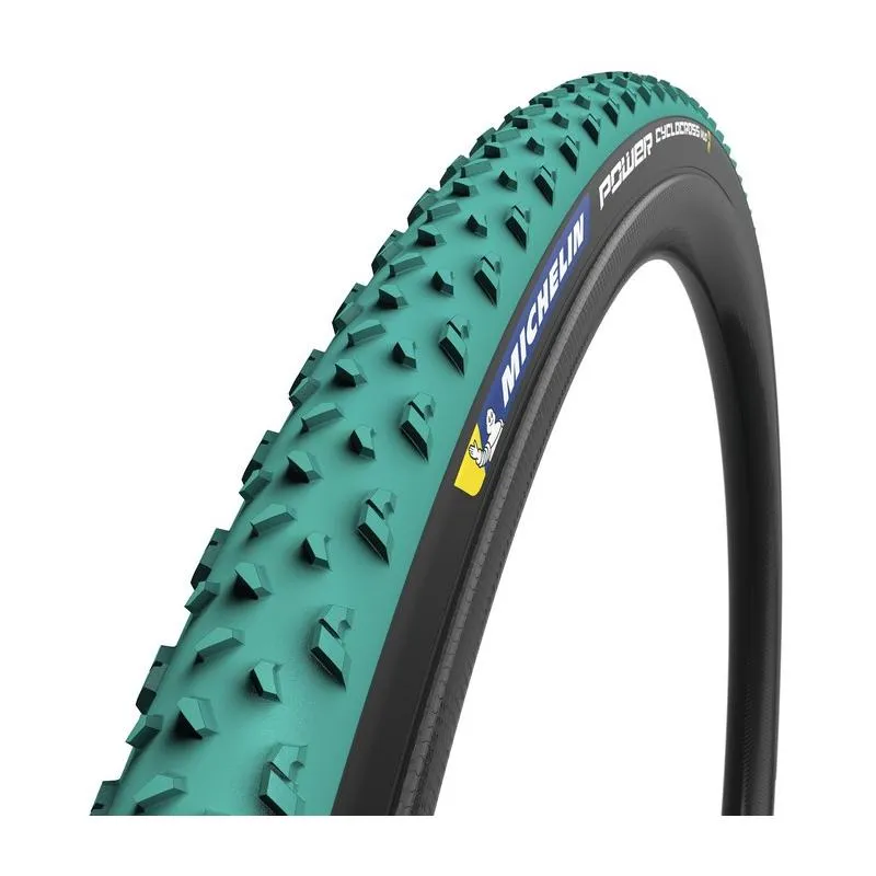 Plášť Michelin Power Cyclocross Mud 700x33 (33-622) Competition Line Magi-X Green Bead to Bead Shiled - skládací
