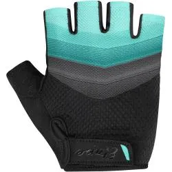 Rukavice Etape Liana - dámské, krátké, černá-mátová