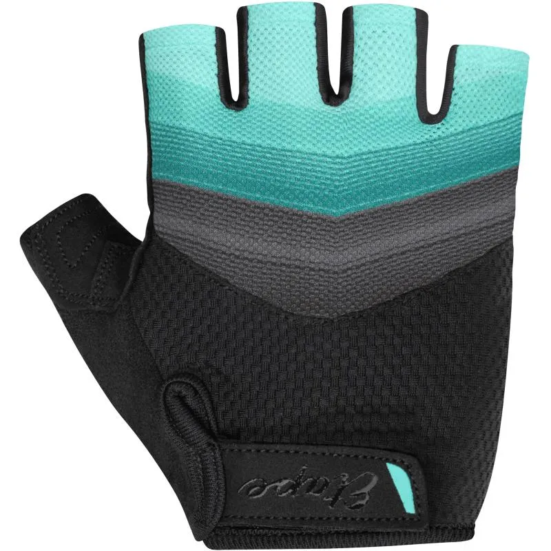 Rukavice Etape Liana - dámské, krátké, černá-mátová