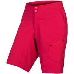 Kraťasy Endura Hummvee Lite E6171 - dámské, volné, s vložkou, bobulová