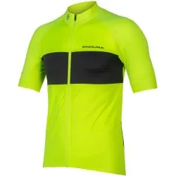 Dres Endura FS260 Pro S/S II E3192 Standard Fit - pánské, krátký, standardní střih, Hi-Viz žlutá